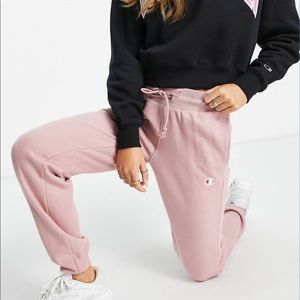 Pink Champion jogger sweatpants
